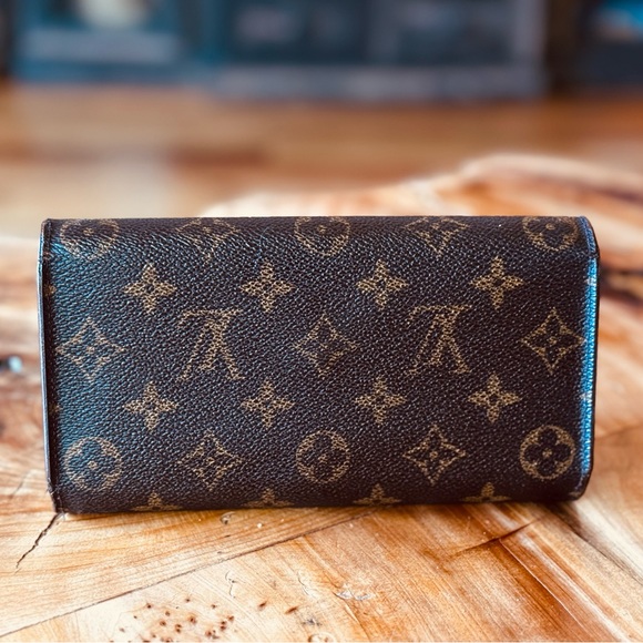 🔥Louis Vuitton monogram international long wallet vintage 2000 made in france - Picture 4 of 14